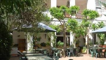 Serveert ontbijt en lunch