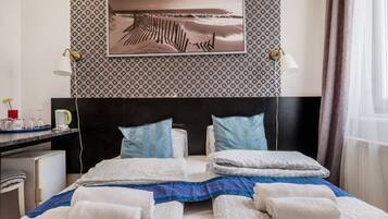 Standard Double Room | Pillowtop beds, minibar, in-room safe, individually decorated