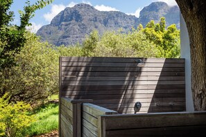 Luxury Room | Bathroom | Separate tub and shower, deep soaking tub, rainfall showerhead - Angala Boutique Hotel (Franschhoek)