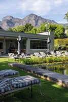 2 outdoor pools, pool umbrellas, pool loungers