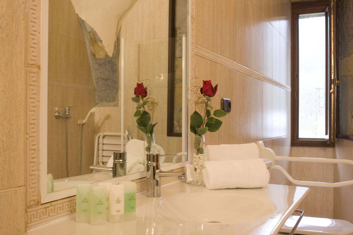 double room | bathroom sink