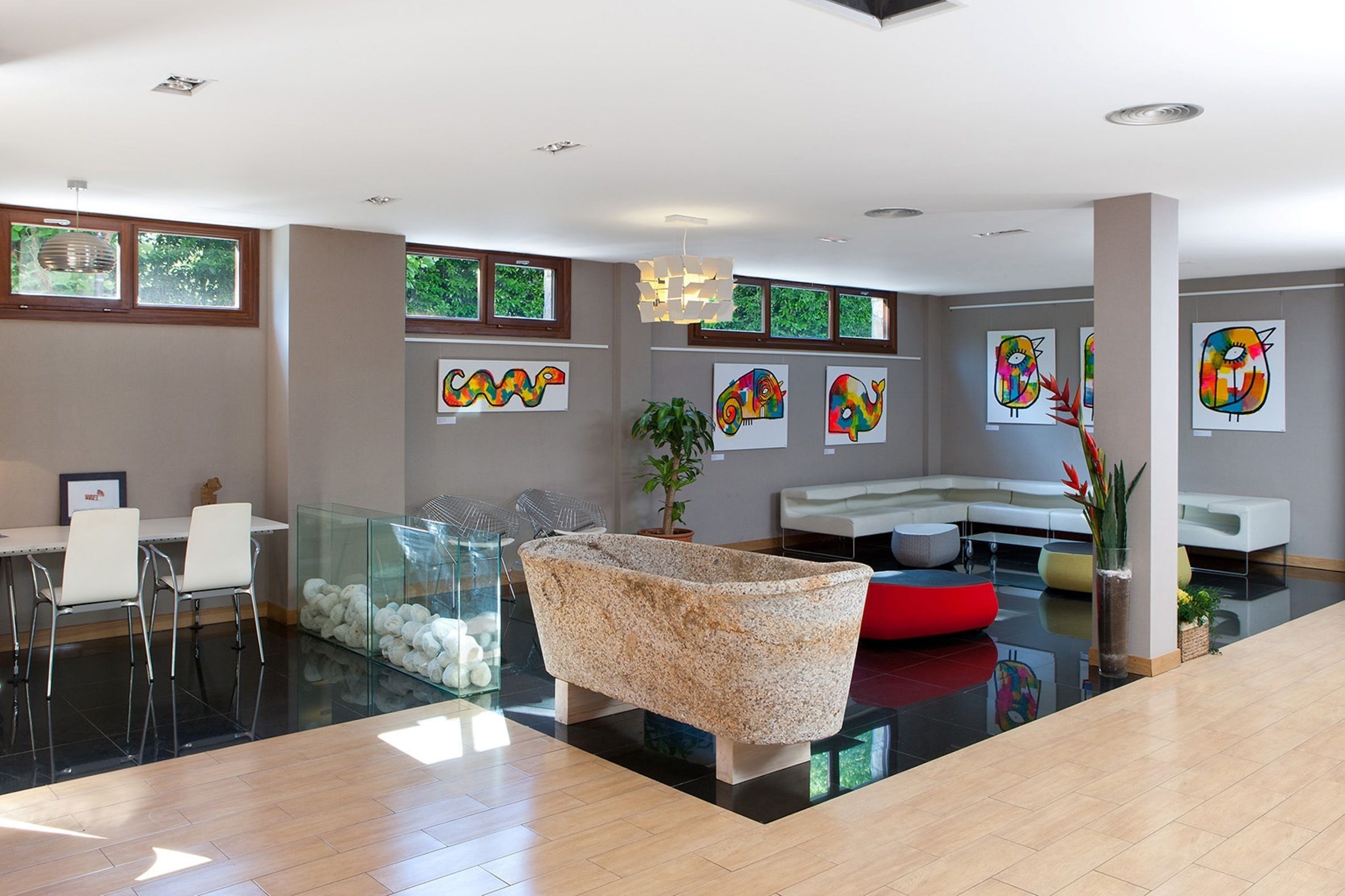 Sitzecke in der Lobby