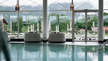 Indoor pool, 3 outdoor pools, free pool cabanas, pool umbrellas