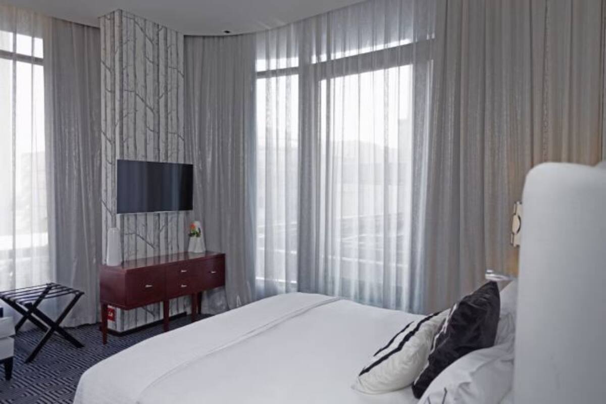 1 chambre, literie de qualité, minibar, coffre-fort