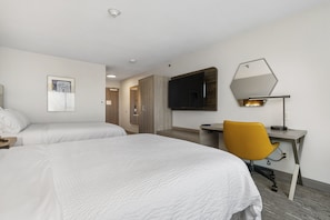Pillowtop beds, in-room safe, desk, laptop workspace