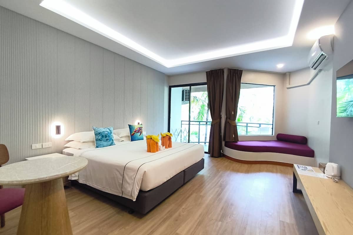 Minibar, caja de seguridad en la habitación, escritorio y wifi gratis