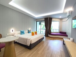 Habitació Deluxe | Minibar, caixa forta a l'habitació, escriptori i wifi gratuïta 