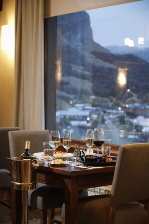 Breakfast and dinner served  - Los Cerros del Chalten Boutique Hotel (El Chalten)