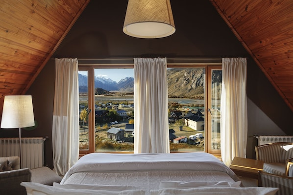 Premium Room Valley View | View from room - Los Cerros del Chalten Boutique Hotel (El Chalten)