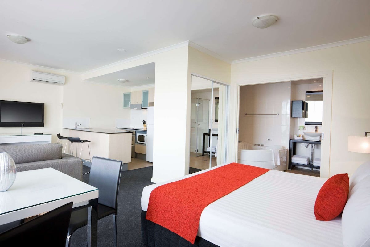 1 chambre, literie de qualité supérieure, minibar
