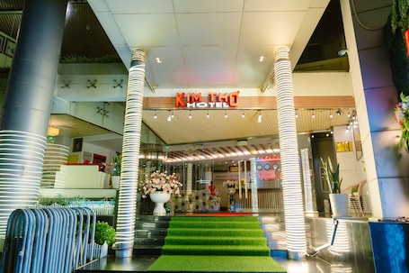 Sala de estar en el lobby