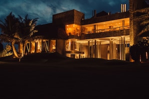 Front of property - evening/night