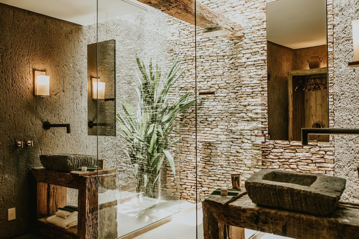 free toiletries, hair dryer, bathrobes, slippers