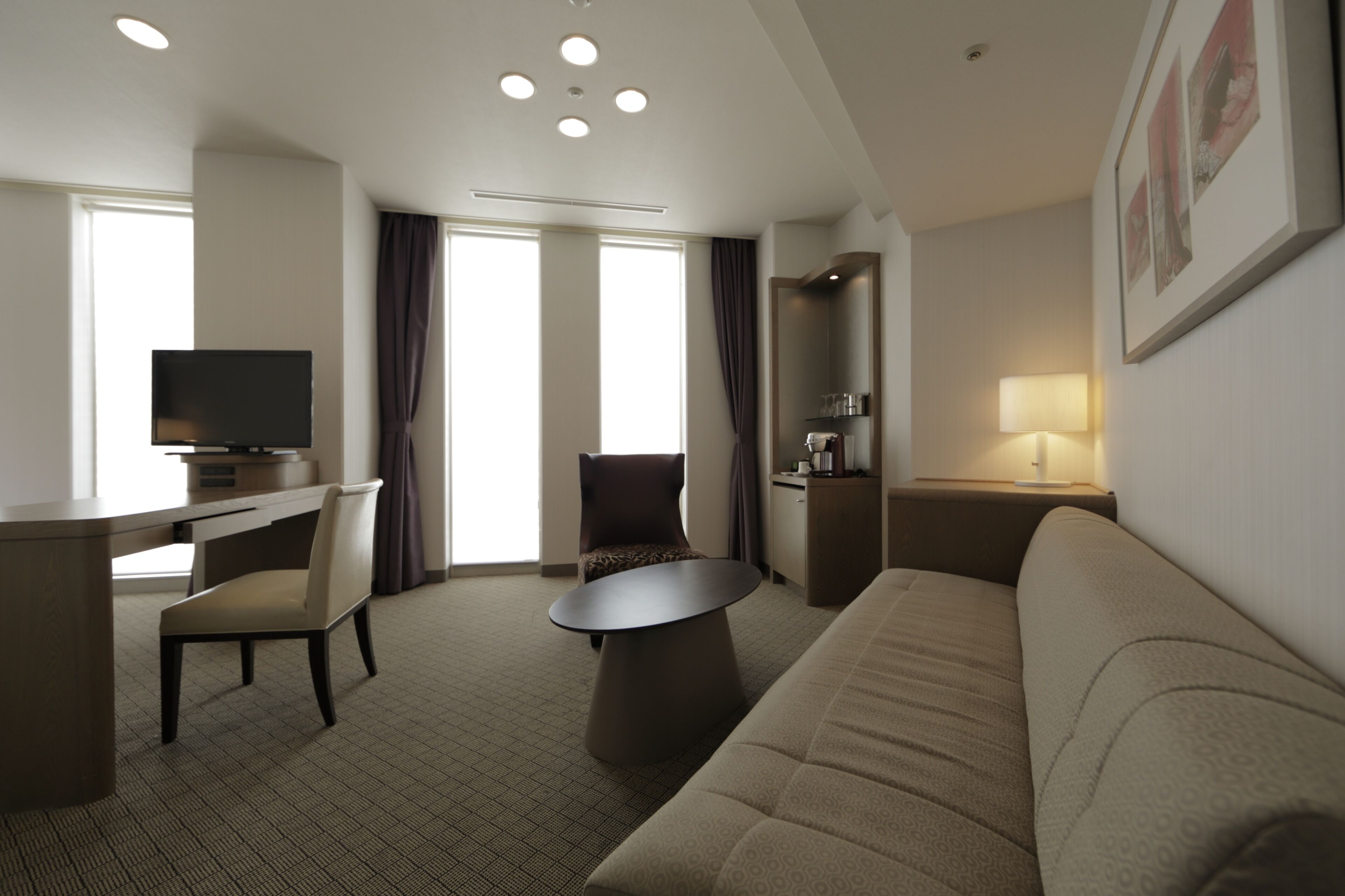 In-room safe, desk, blackout curtains, iron/ironing board