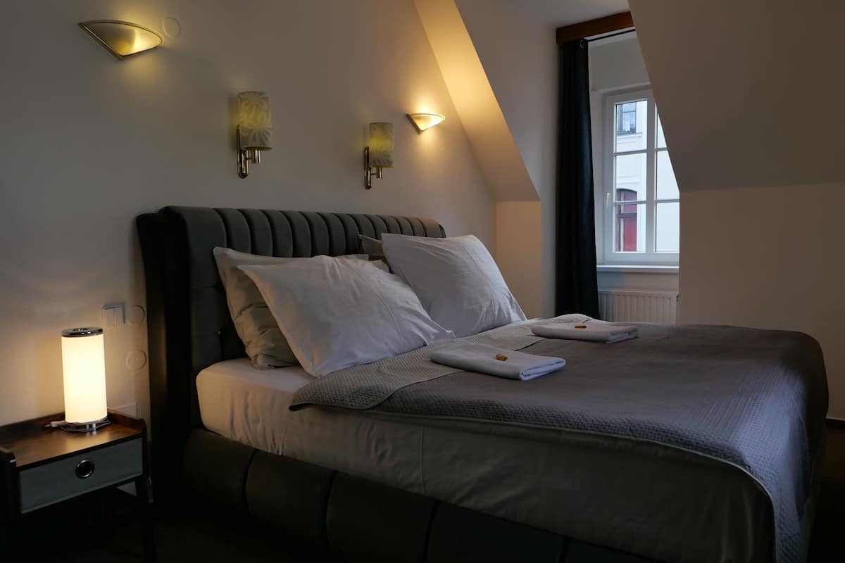 double or twin room | minibar, in-room safe, desk, laptop workspace