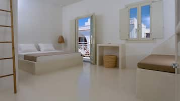 Triple Room, 1 King Bed with Sofa bed, City View | Premium bedding, down duvets, memory-foam beds, individually decorated
