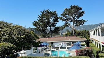 Udendørs pool, opvarmet pool