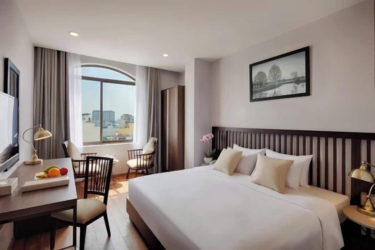 1 habitación, minibar, caja de seguridad en la habitación y escritorio