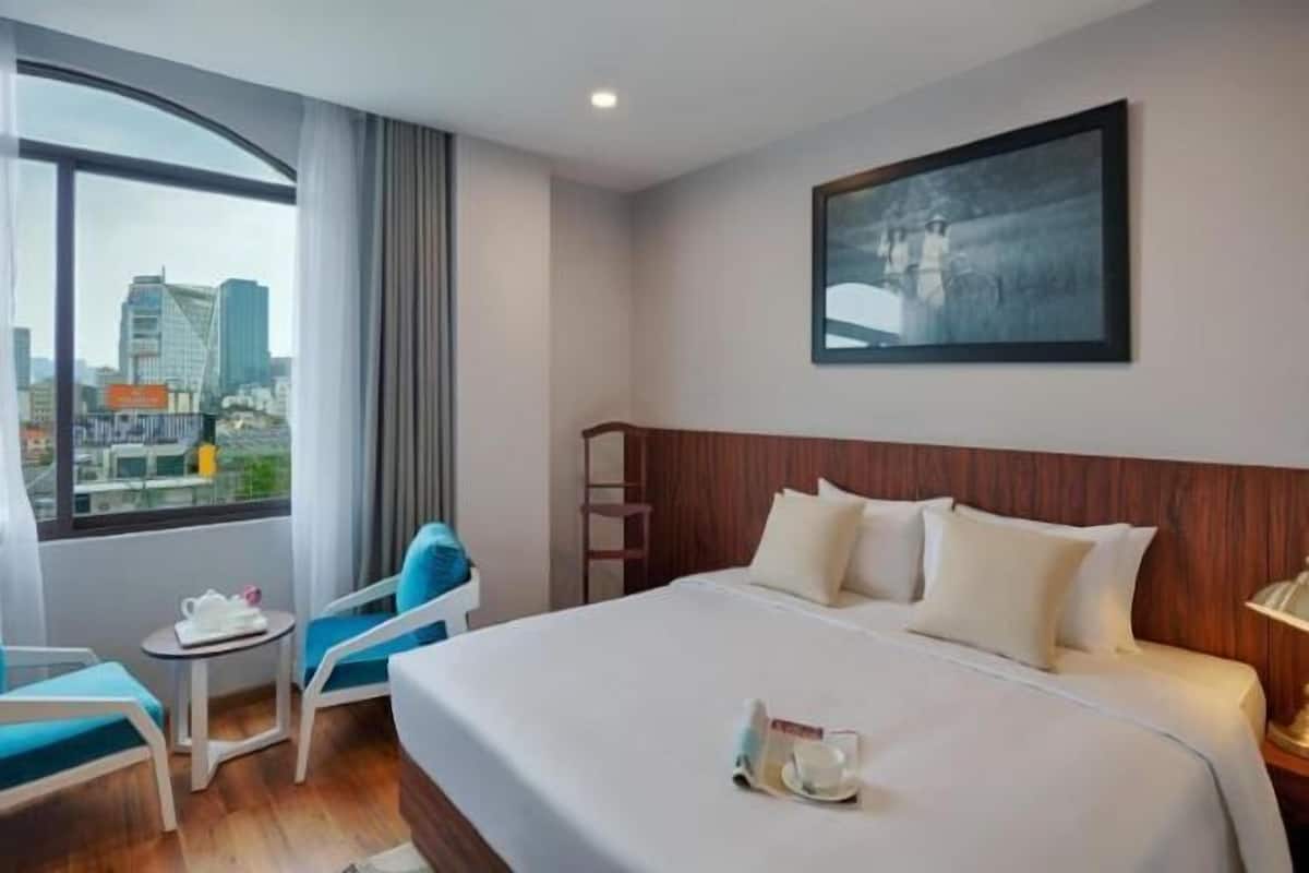 1 habitación, minibar, caja de seguridad en la habitación y escritorio