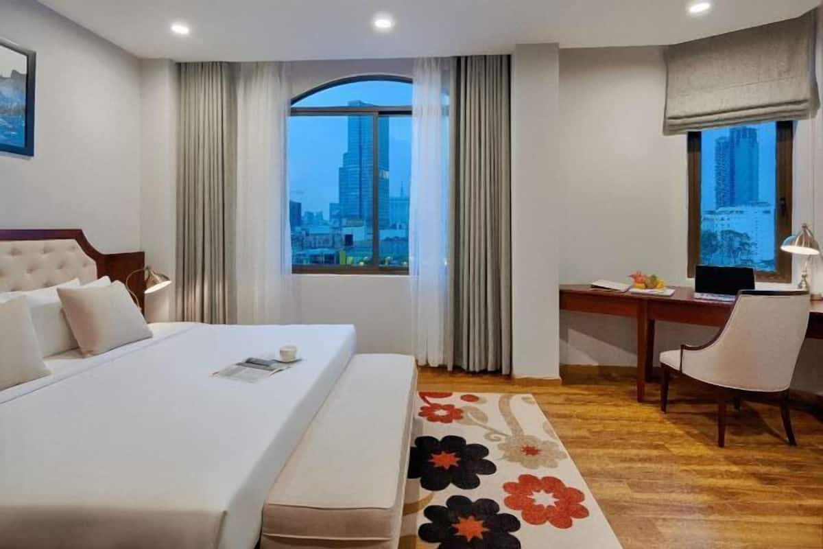 1 habitación, minibar, caja de seguridad en la habitación y escritorio