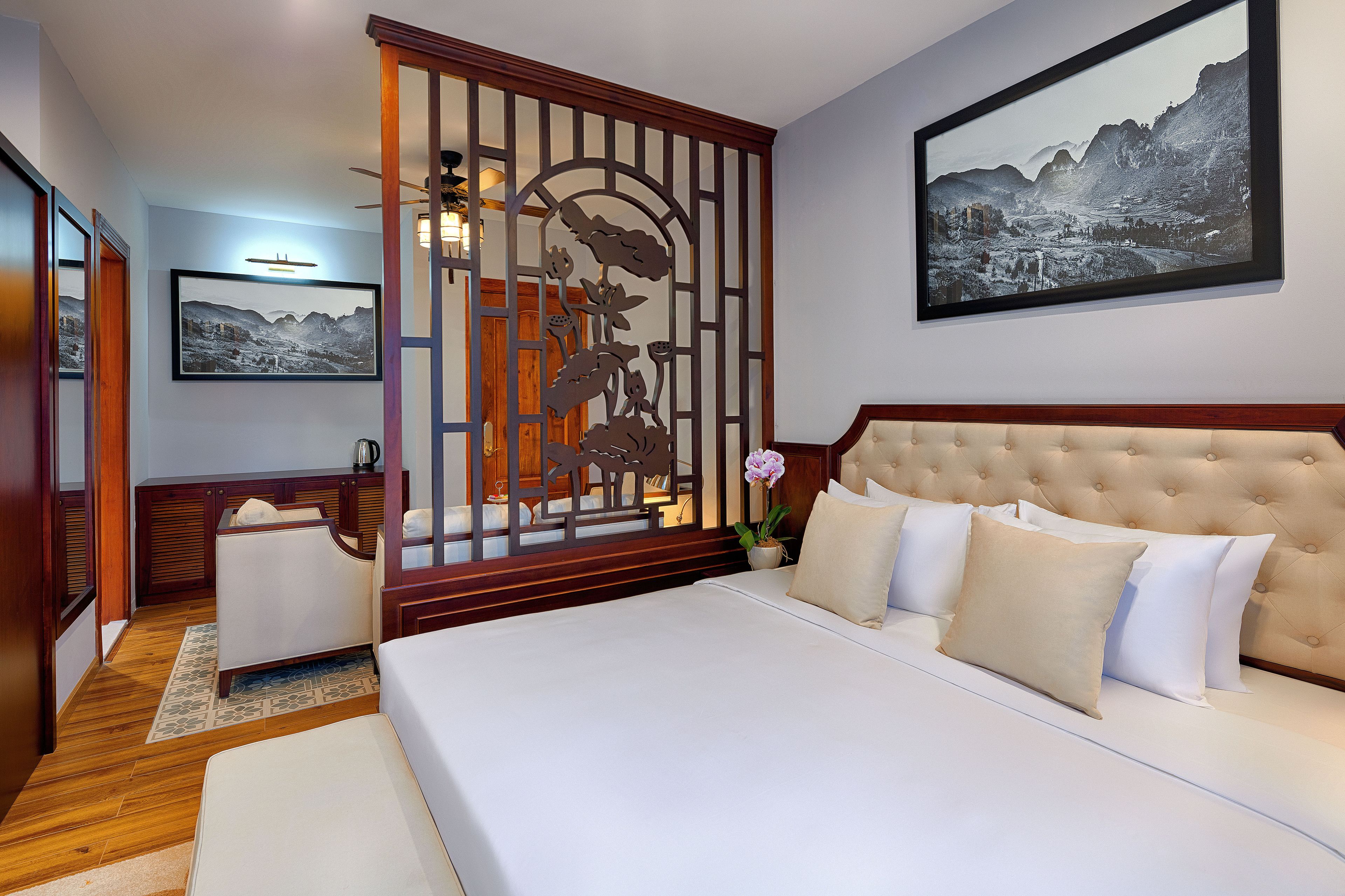 postumia suite with afternoon tea free 1 signature cocktail | bathroom | free toiletries, hair dryer, bathrobes, slippers