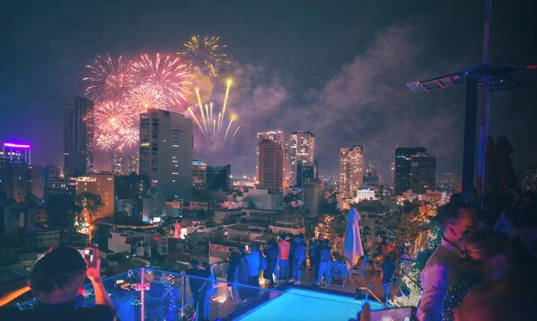 City view from property - Happy Life Grand Hotel & Sky Bar (Ho Chi Minh City)