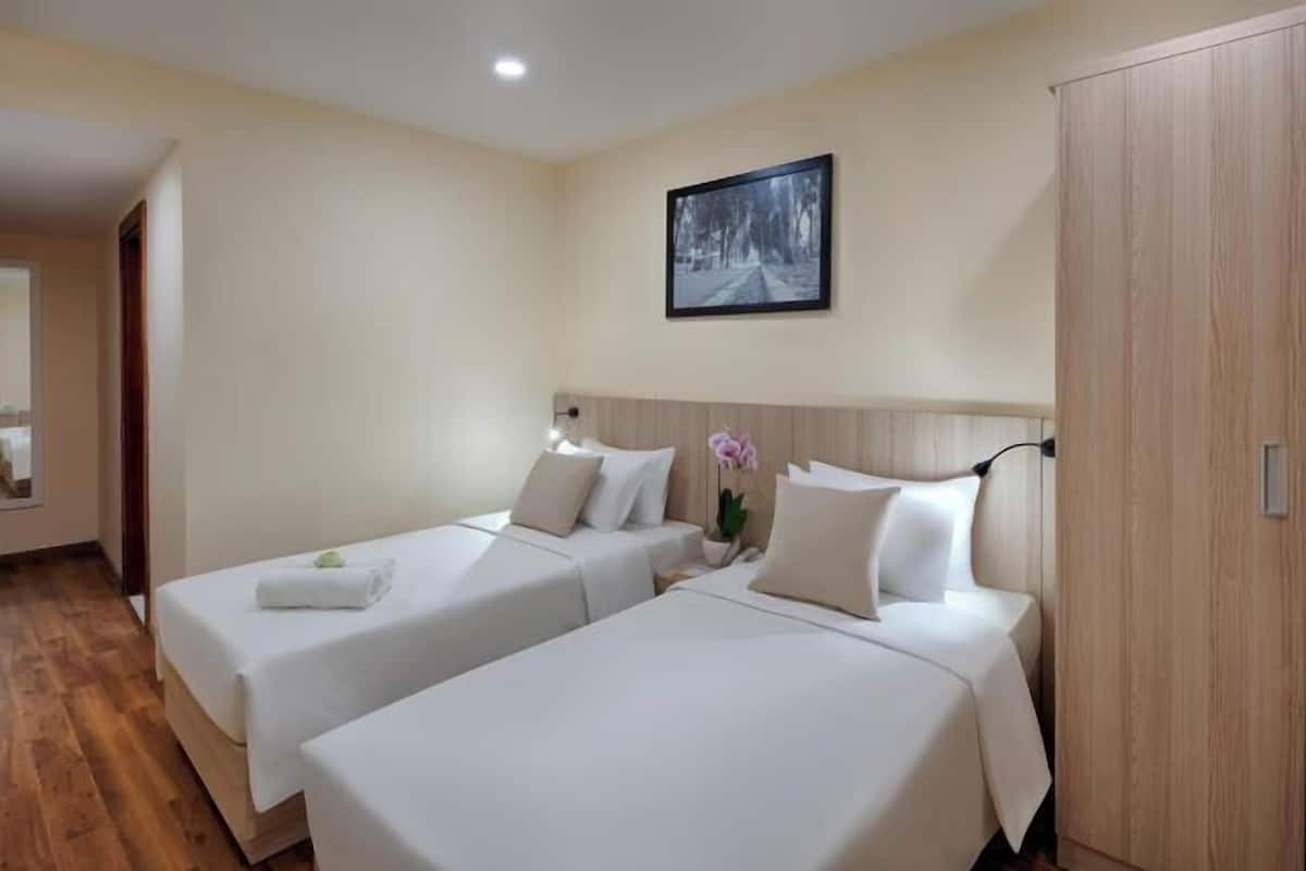 1 habitación, minibar, caja de seguridad en la habitación y escritorio