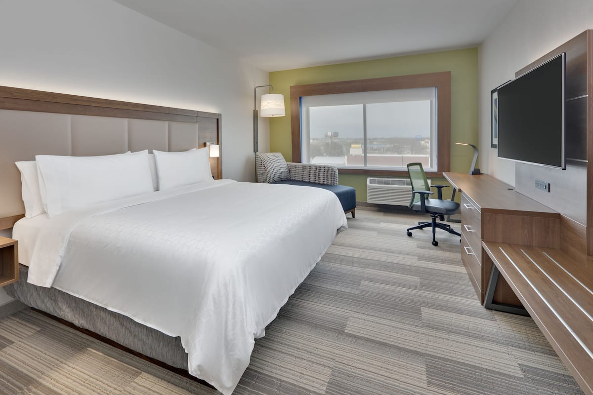 Hochwertige Bettwaren, Betten mit Memory-Foam-Matratzen, Zimmersafe