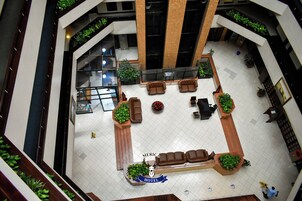 Sala de estar en el lobby