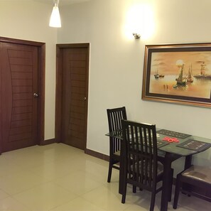 Lobby sitting area - Javed Apartment (Karachi)