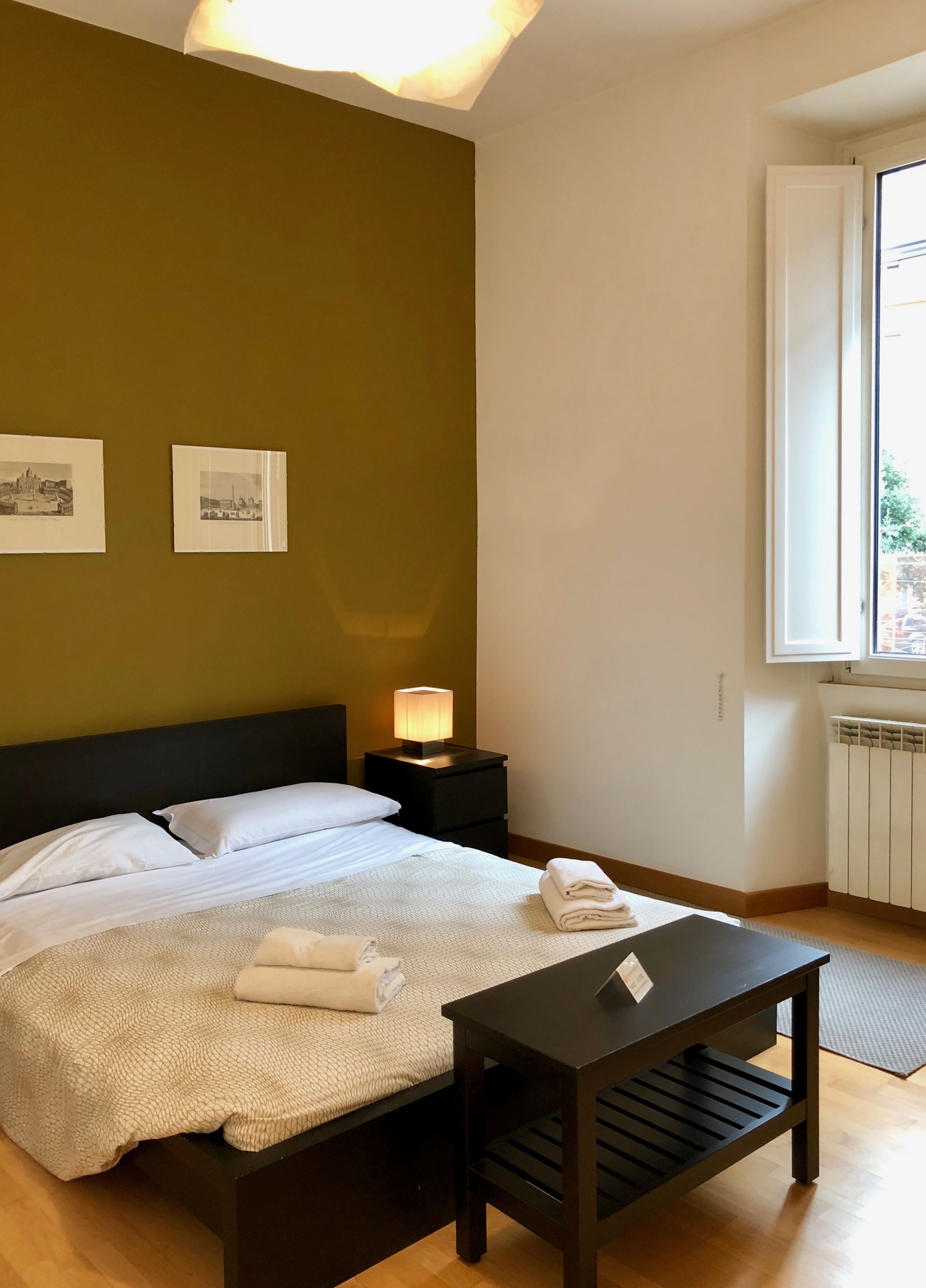 Leilighet, 2 soverom | 2 soverom, skrivebord, wi-fi (inkludert) og sengetøy