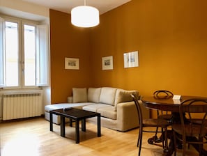 Apartment, 2 Bedrooms | Living area | Flat-screen TV - Monti Friendly Rome House (Rome)