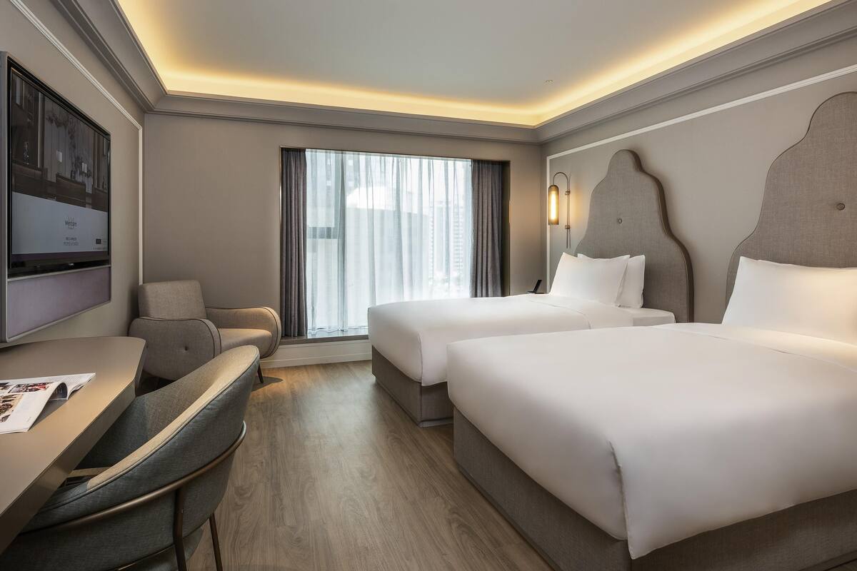 Superior-Zimmer, 2 Einzelbetten | Daunenbettdecken, Pillowtop-Betten, Minibar, Zimmersafe