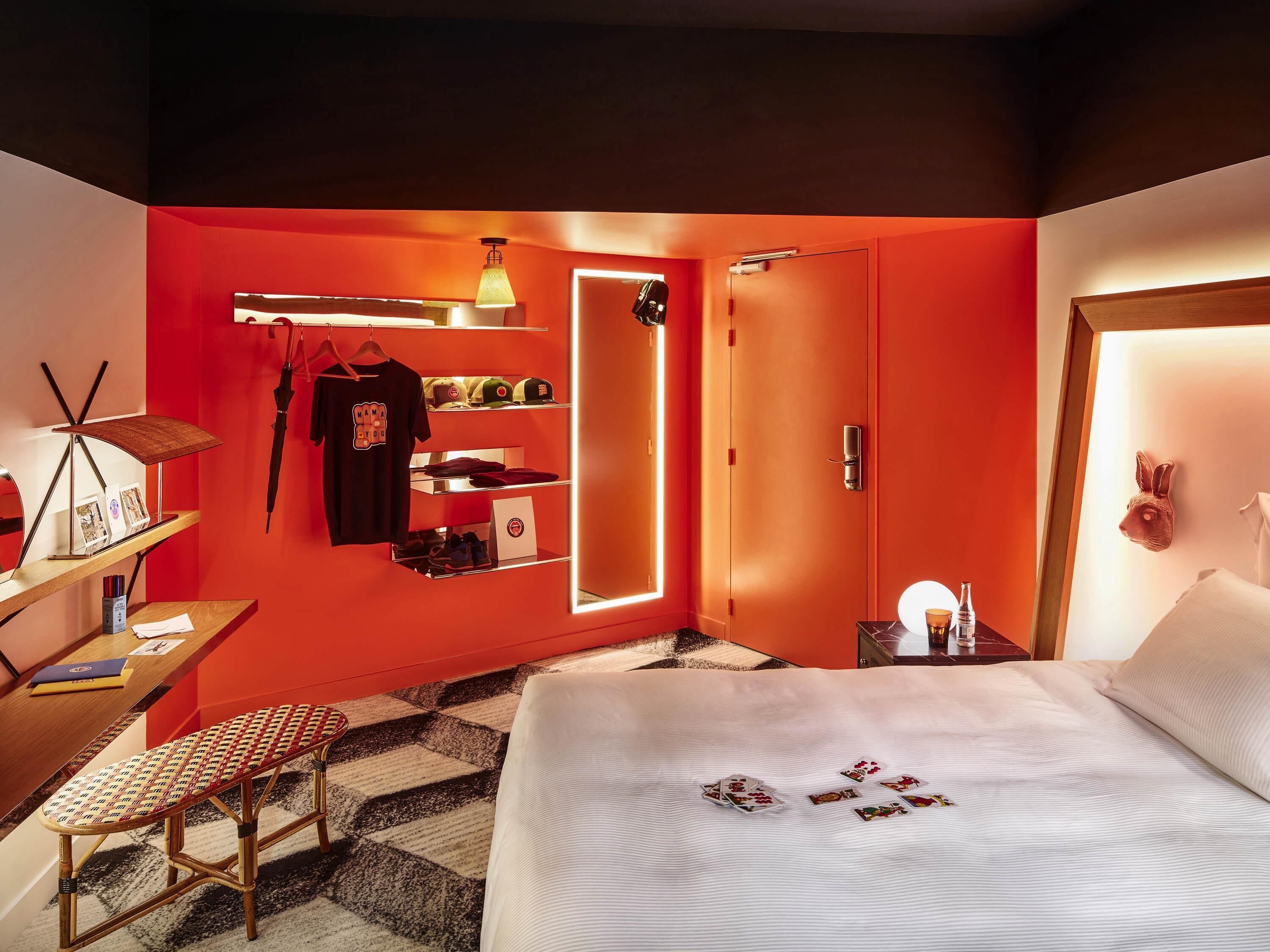 Premium bedding, pillowtop beds, in-room safe, desk