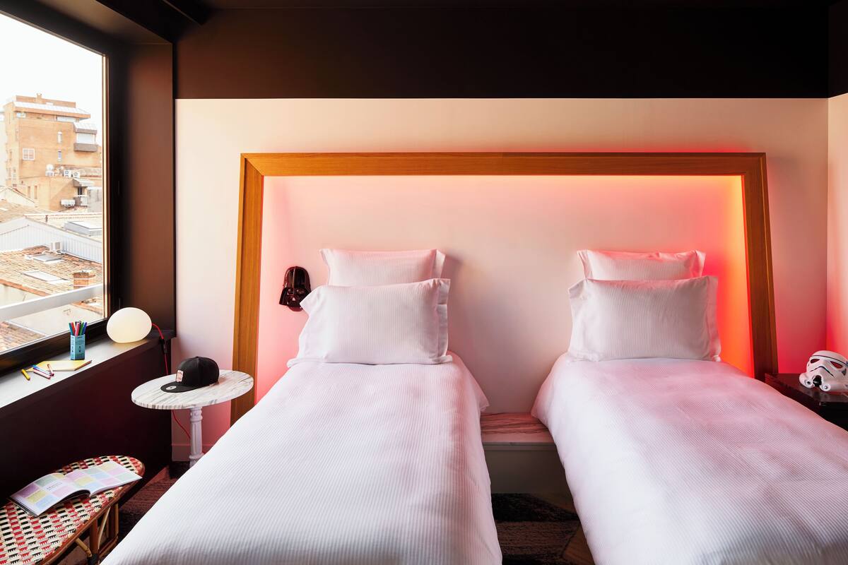 Chambre avec lits jumeaux (Medium Mama)