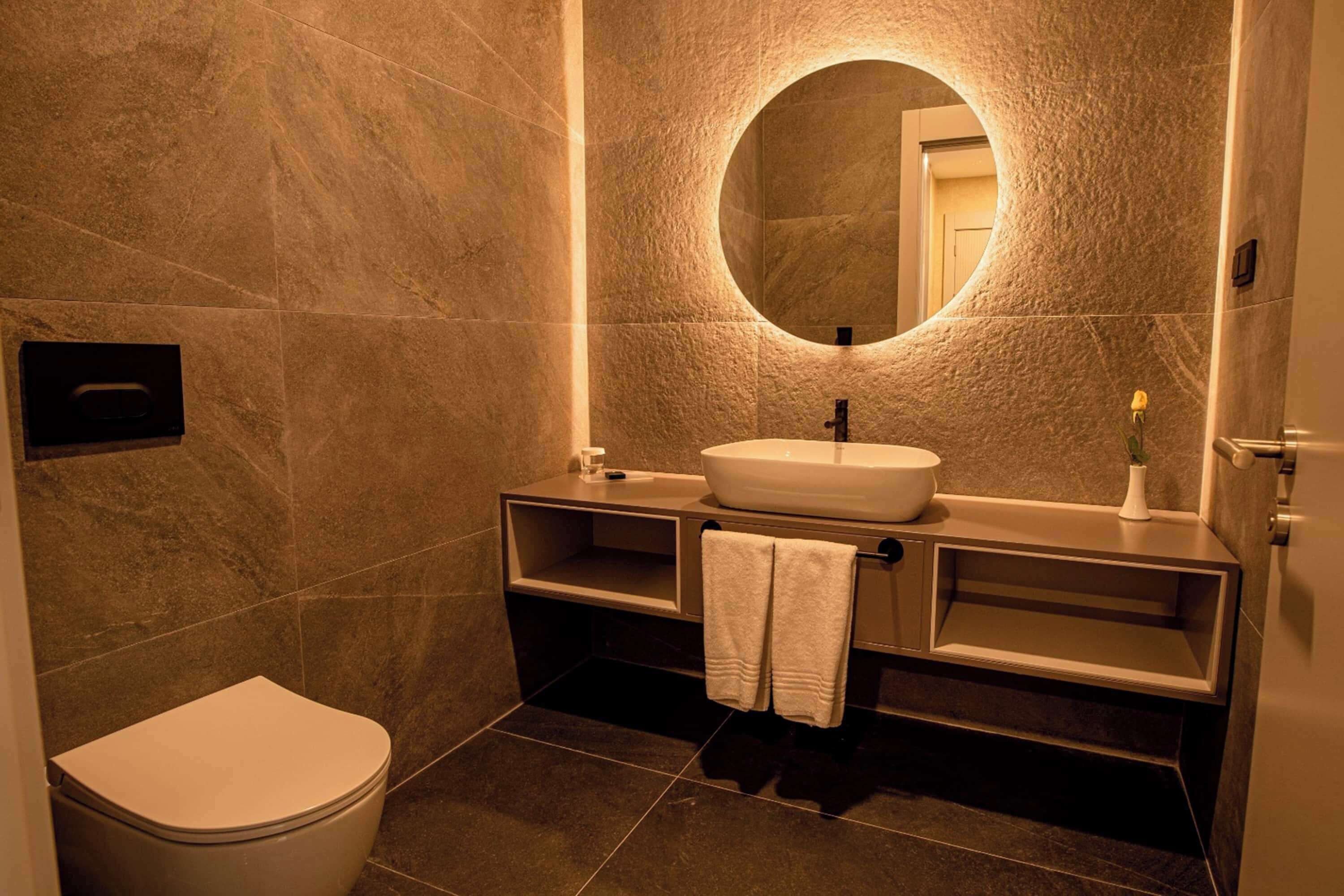 shower, free toiletries, hair dryer, bathrobes