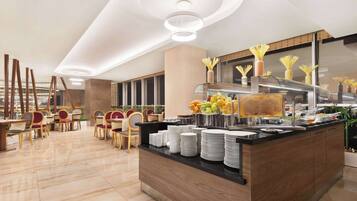 Daily buffet breakfast (EUR 10 per person)
