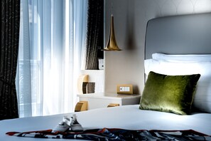 Free minibar, in-room safe, blackout drapes, soundproofing - Boscolo Lyon Hôtel & Spa (Lyon)