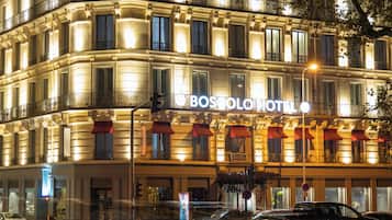 Façade de l’hébergement - soirée/nuit