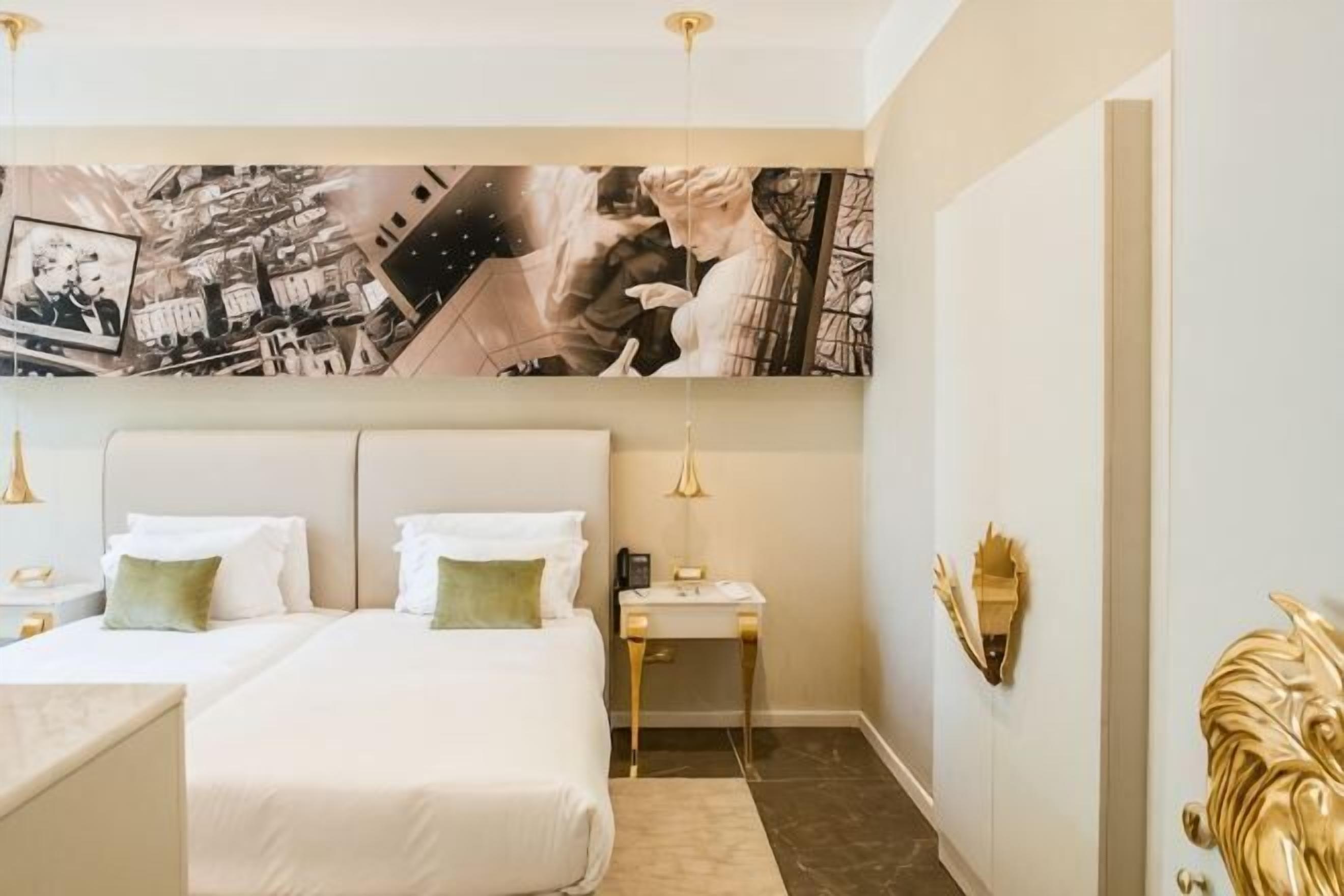 Artículos del minibar gratis y caja de seguridad en la habitación 