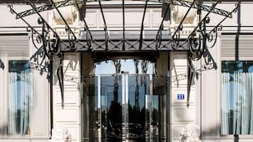 Fassade der Unterkunft