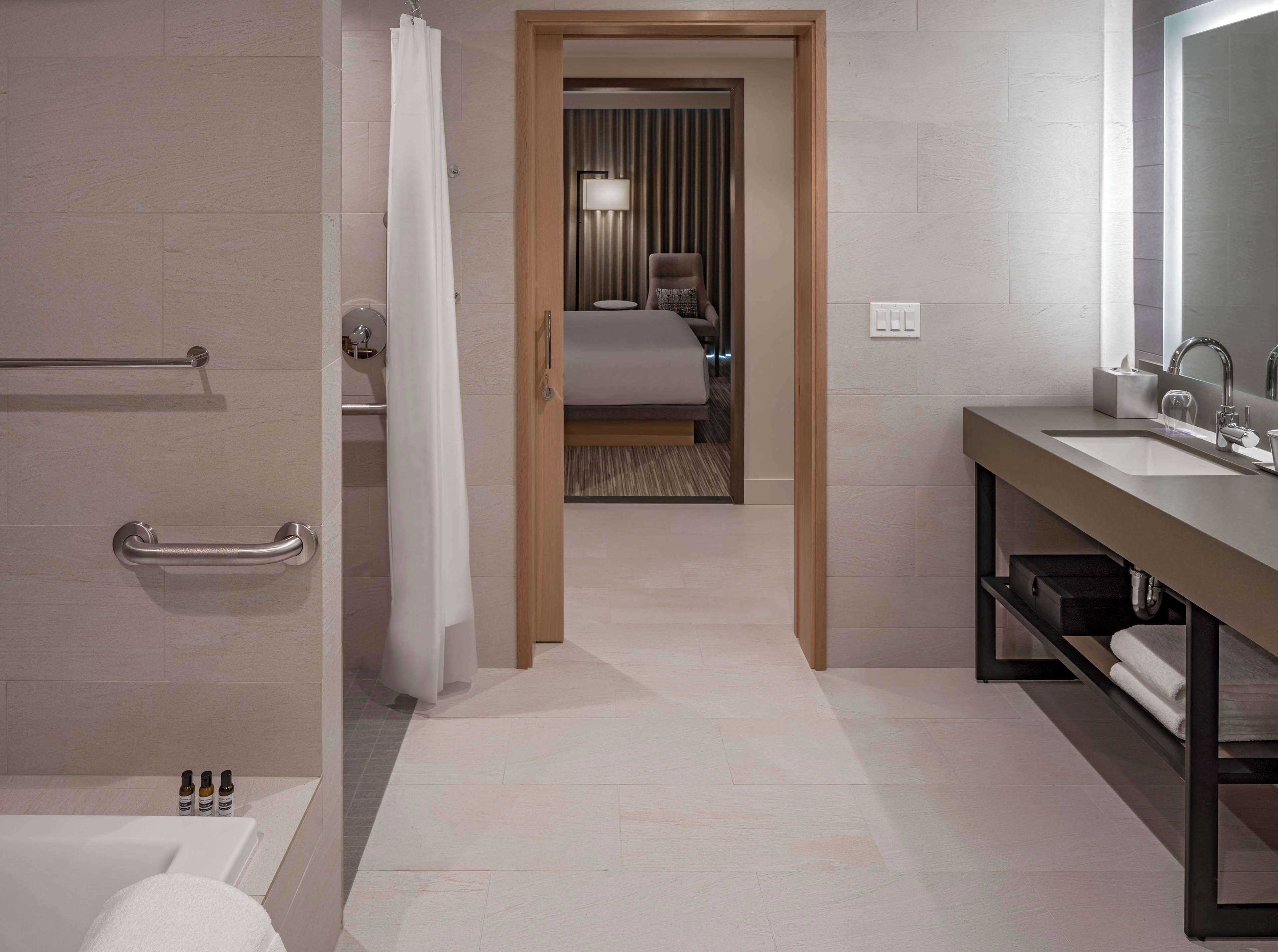 free toiletries, hair dryer, bathrobes, towels