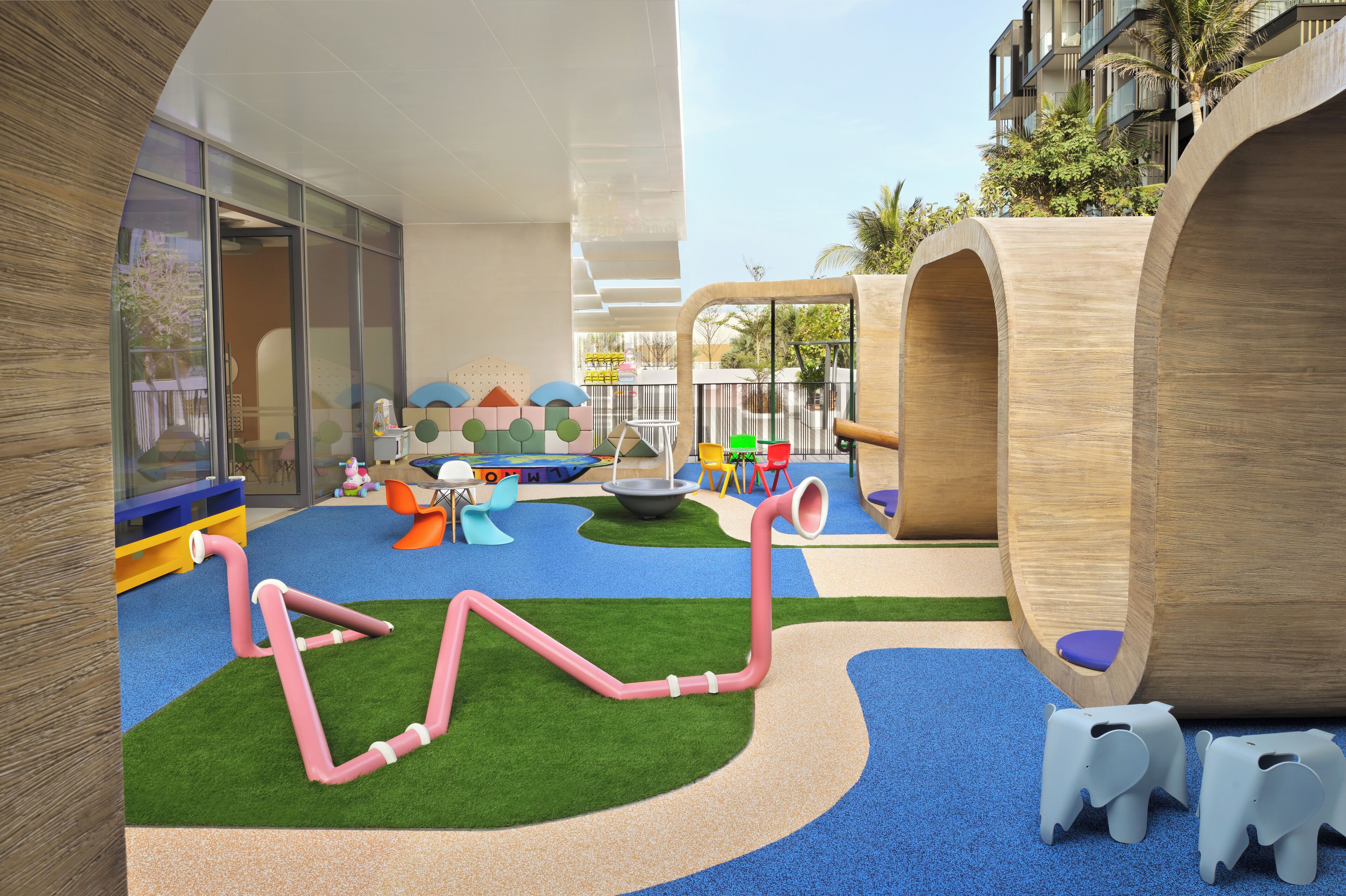 Children's play area - outdoor