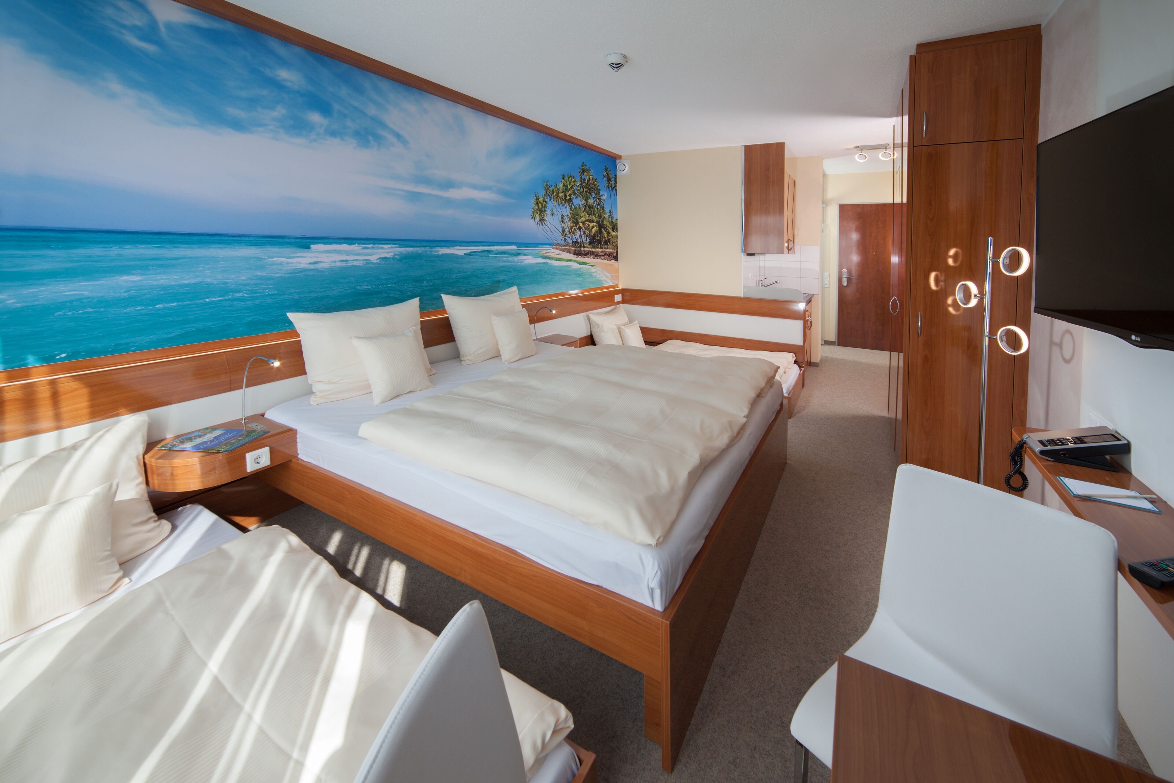 公寓 | 獨特設計、獨特裝修、書桌、遮光窗簾/窗簾