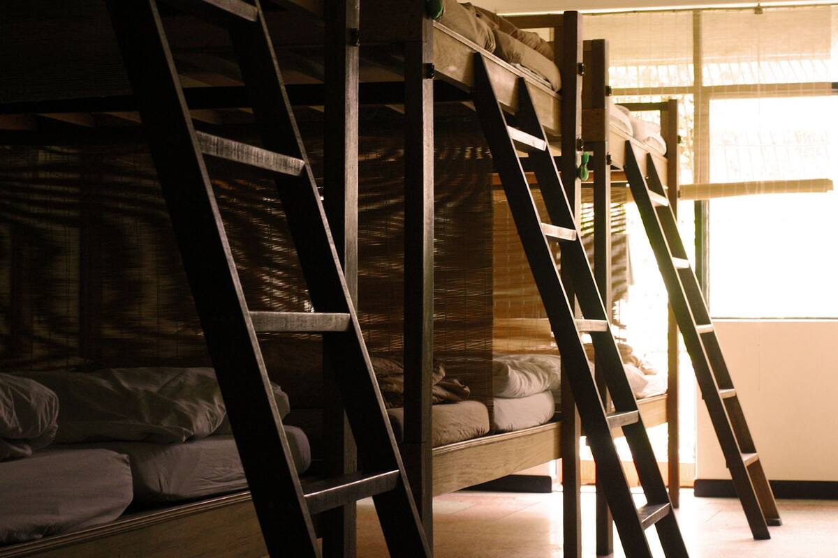 12-Beds Mixed Dormitory | View from room