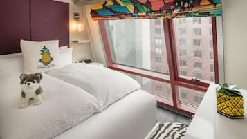 Premium bedding, down duvets, in-room safe, blackout curtains