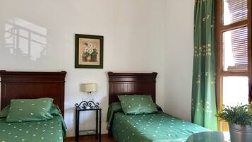 Blackout drapes, iron/ironing board, rollaway beds, free WiFi