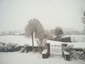 Uitzicht vanuit accommodatie