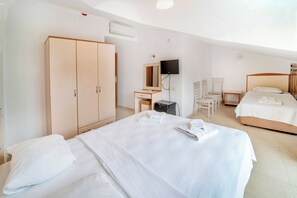 Standard Triple Room | Frette Italian sheets, premium bedding, Select Comfort beds - Suzanne Hotel & Restaurant (Fethiye)