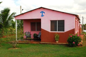 Façade de l’hébergement